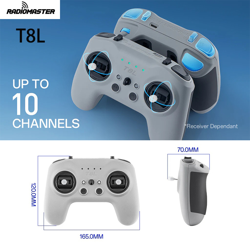 Drone Racing Transmitter - Radiocomando RadioMaster T8L M2 2.4GHz ExpressLRS
