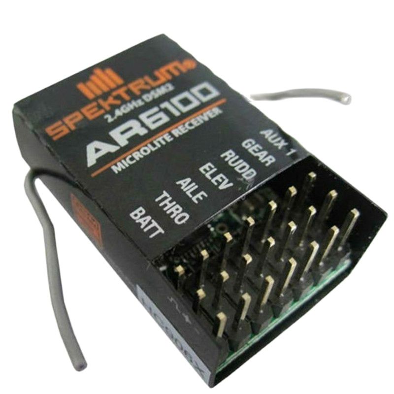 Drone Racing Receiver - AR6100 DSM2 6CH 2.4GHz Ricevitore per