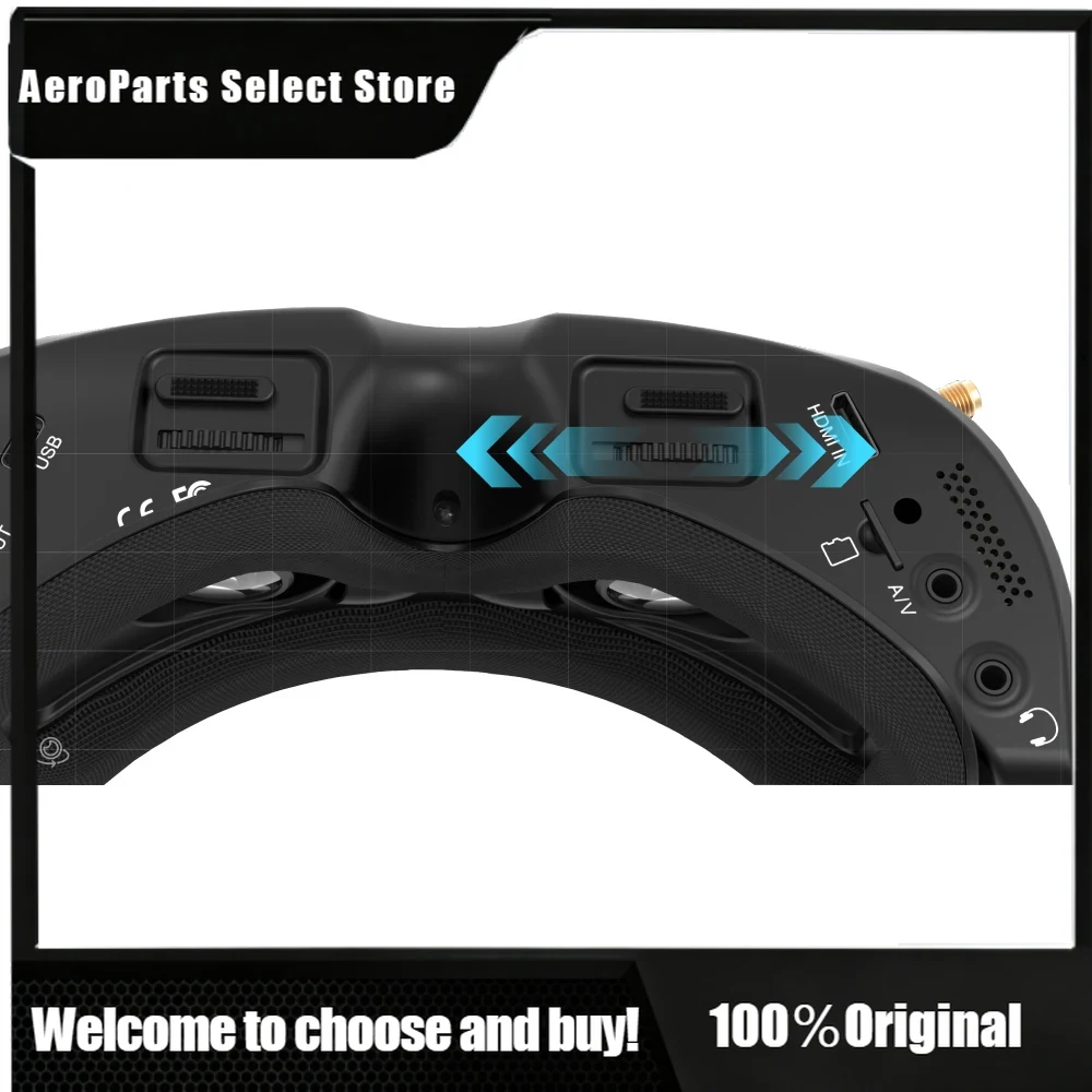 Drone Racing Goggles - Nuovissimo Ricevitore Skyzone 04O Pro 5.8G