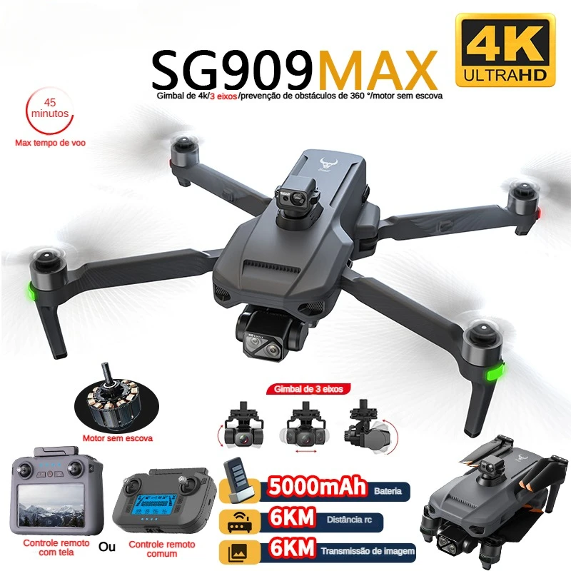 Drone Racing Camera - ZLL SG909 SG909MAX Drone professionale con