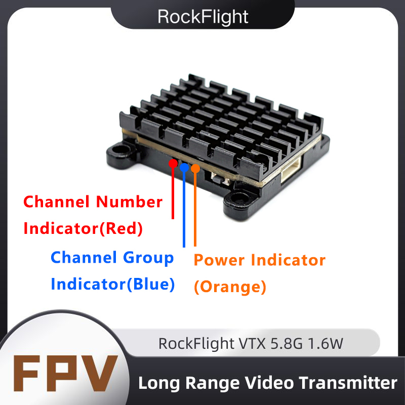 RockFlight TX663 VTX 5.8G 48CH - Drone Racing Vtx recensione e prezzo