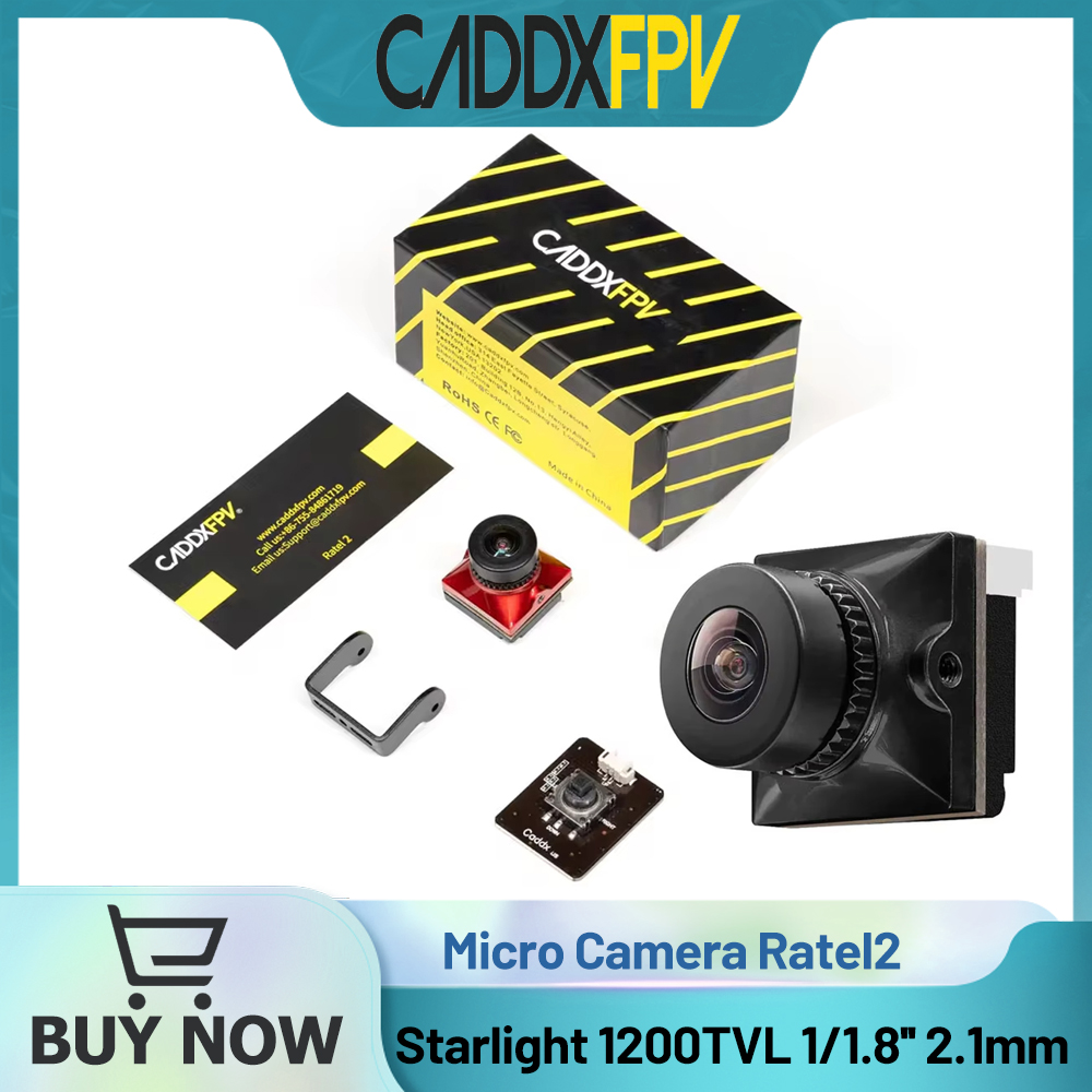 CADDX Micro FPV Telecamera Rat - Drone Racing Camera recensione e prezzo