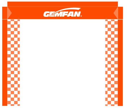 Gemfan152 * 152CM 5 x5ft FPV R - Drone Racing Flag recensione e prezzo