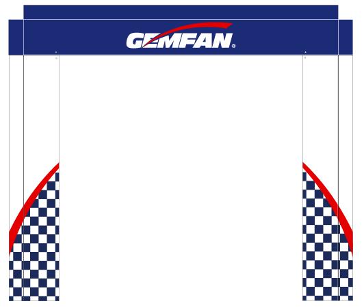 Gemfan152 * 152CM 5 x5ft FPV R - Drone Racing Flag recensione e prezzo