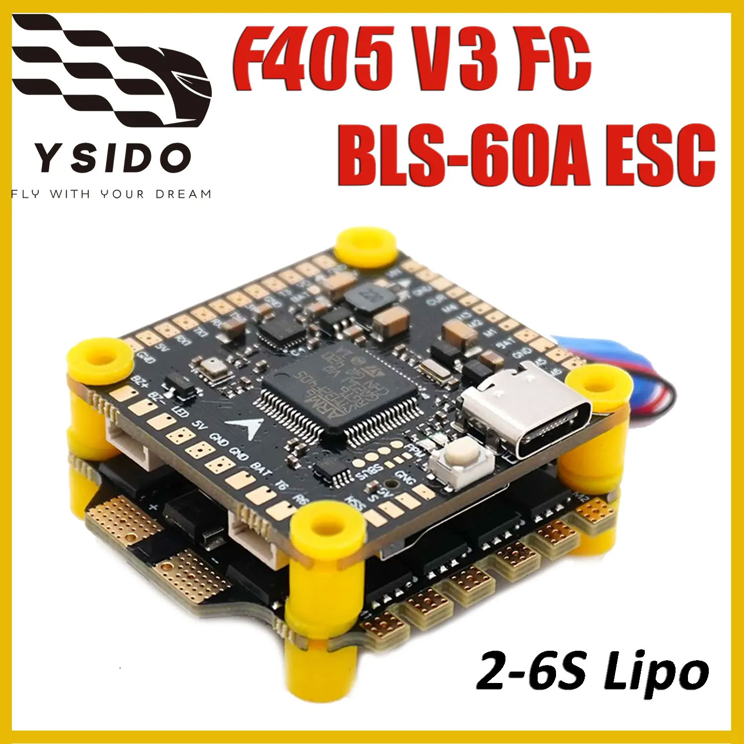 YSIDO F405 V3 Flight Controlle - Drone Racing Flight Controller recensione e prezzo